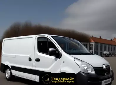 Грузовой фургон Renault Trafic 2008 года выпуска...