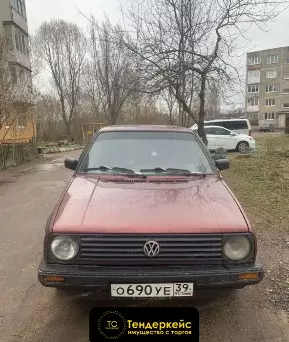 Автомобиль легковой Volkswagen Golf, VIN: WVWZZZ1GZMW553399, год изготовления: 1991...