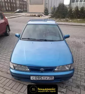 Автомобиль легковой, марка: НИССАН, модель: ALMERA, VIN: JN1FAAN15U0003933, год изготовления: 1995...