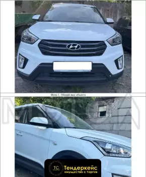 Транспортное средство  Hyundai Creta (2018 г.в., Идентификационный номер (VIN): Z94G2811BKR143337, Номер шасси (рамы): о...