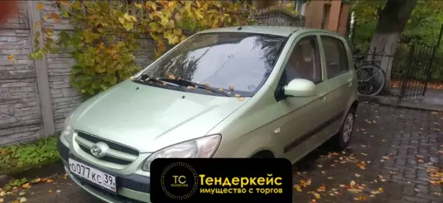 Автомобиль HYUNDAI GETZ GL 1.4 AT 2008 года выпуска....