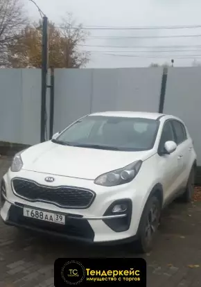 Автомобиль Kia Sportage VIN: XWEPH81ABM0041220, двигатель № G4NALH705381, год выпуска 2020, Цвет кузова (кабины), Белый,...